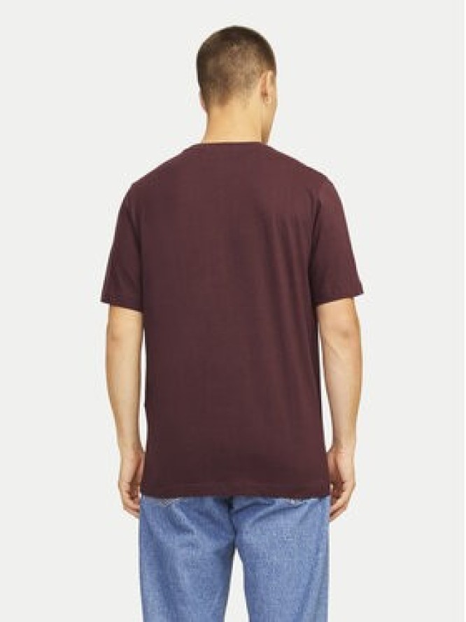 Jack & Jones T-Shirt Alvis 12256803 Czerwony Standard Fit