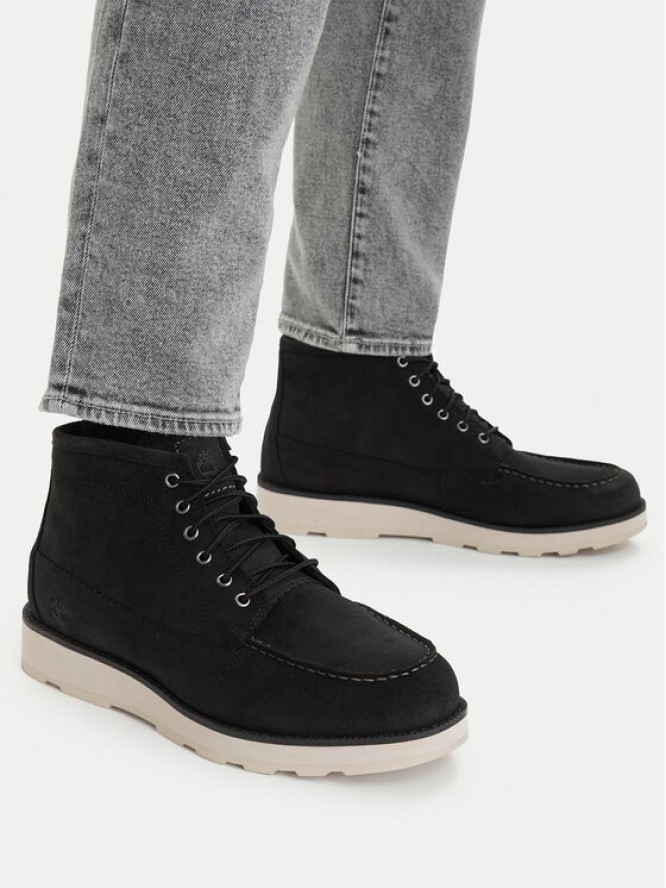 Timberland Trzewiki Britton Mills Chukka TB0A6CEPEK41 Czarny