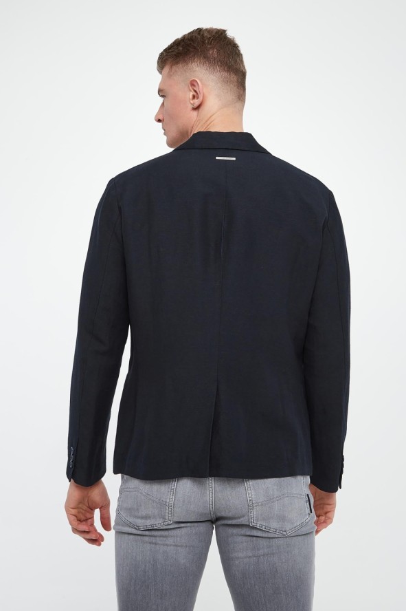 Marynarka męska jednorzędowa lniana ARMANI EXCHANGE