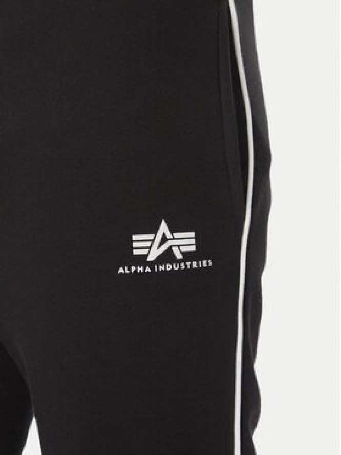 Alpha Industries Spodnie dresowe Small Logo 156374 Czarny Regular Fit