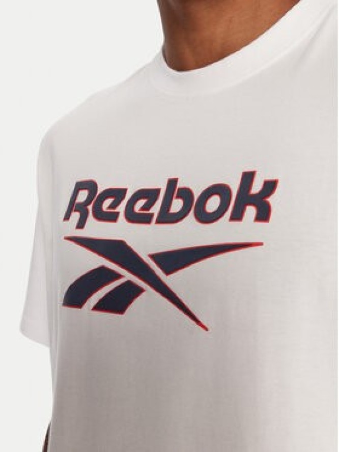 Reebok T-Shirt RK25157CCM Biały Regular Fit