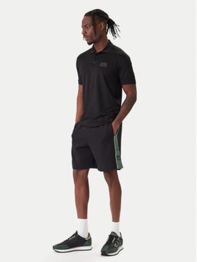 EA7 Emporio Armani Szorty sportowe 7M001501 AF12660 UC001 Czarny Regular Fit