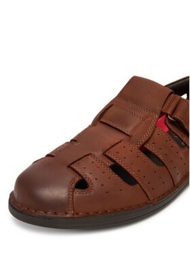 Go Soft Sandały HOLIDAY-02 MI18 Brązowy