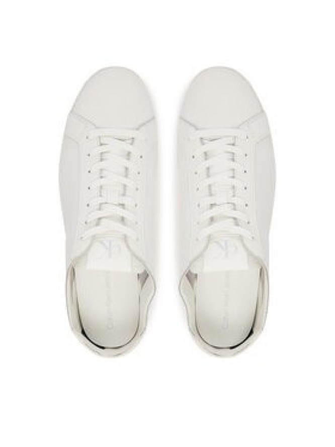 Calvin Klein Jeans Sneakersy Low Profile Cupsole Tmb Lth YM0YM01331 Biały