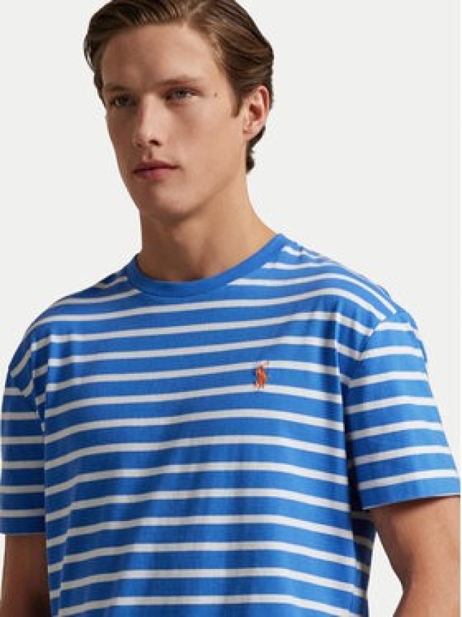 Polo Ralph Lauren T-Shirt 710938134006 Niebieski Slim Fit