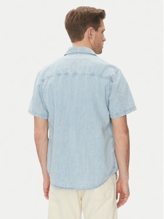 Calvin Klein Jeans Koszula jeansowa J30J327180 Niebieski Regular Fit