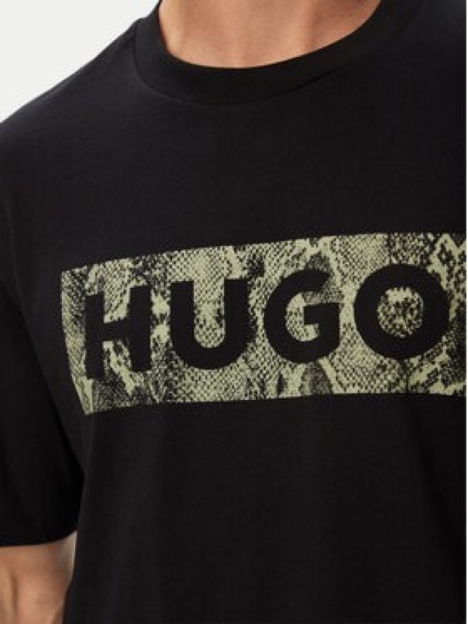 HUGO T-Shirt Nerpient 50566041 Czarny Regular Fit