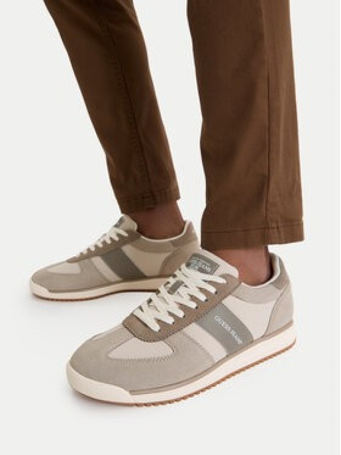 Guess Jeans Sneakersy EO-DELAND-01 WE Szary