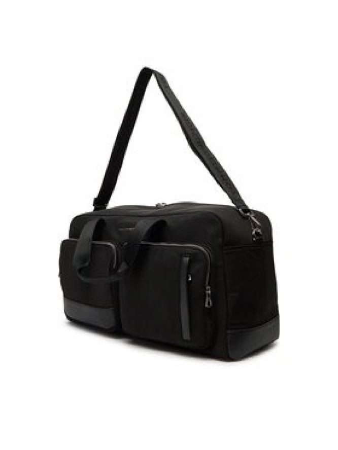 Tommy Hilfiger Torba Th Business Nylon Duffle AM0AM13382 Czarny
