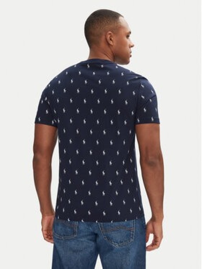 Polo Ralph Lauren T-Shirt 714899612006 Granatowy Regular Fit