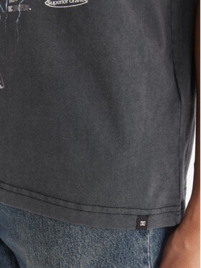 DC Shoes T-Shirt Skull Shock EDYZT0435 Czarny Regular Fit