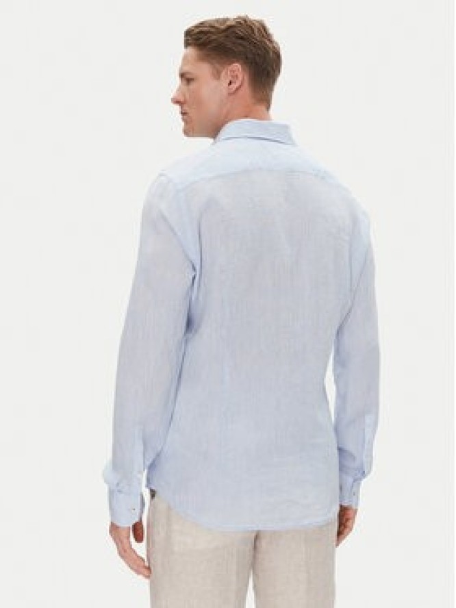 JOOP! Koszula 17 JSH-146Pai-W 30046075 Niebieski Slim Fit