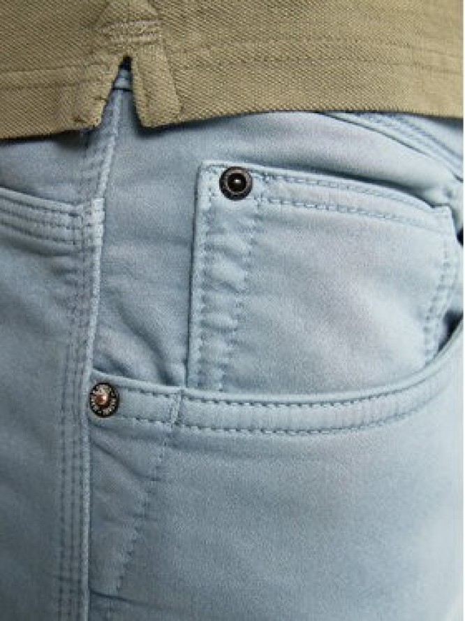Petrol Industries Szorty jeansowe M-ROS-SHO005 Błękitny Slim Fit
