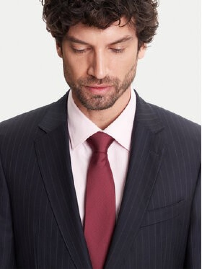 BOSS Garnitur H-Huge 50546121 Granatowy Slim Fit