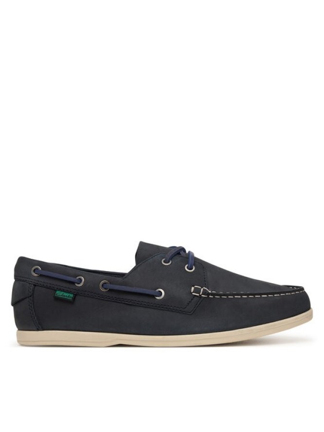 Clarks Półbuty Charmouth Lace 26186600 Granatowy