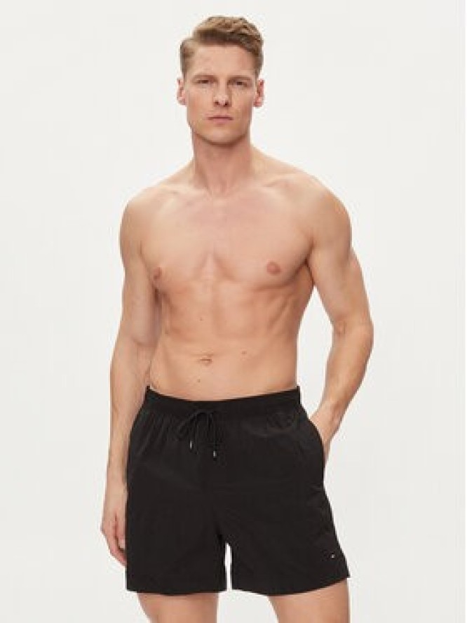 Tommy Hilfiger Szorty kąpielowe UM0UM03280 Czarny Regular Fit
